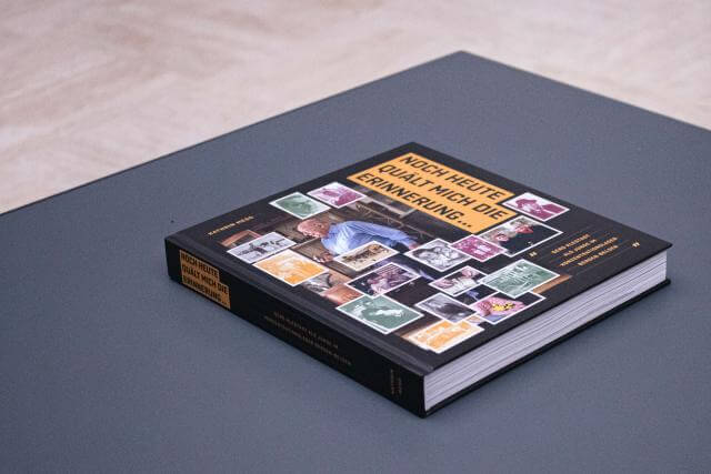 Fotografie des Buchumschlages "Noch heute quält mich die Erinnerung"