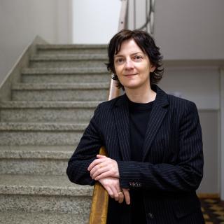 portrait de Martine Hoffmann de GERO Kompetenzzenter fir den Alter