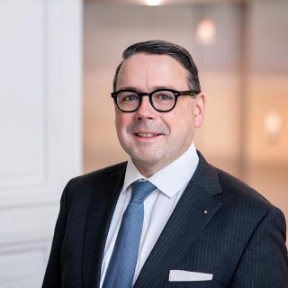 portrait de Laurent Thyes, membre du Conseil d'administration de l'Œuvre Nationale