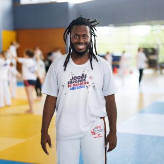 portrait de Bruno Jordan Lucio de Oliveira du Capoeira Team Luxembourg asbl