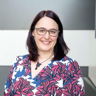 portrait de Maité Schenten, coordinatrice de projets à l'Œuvre Nationale