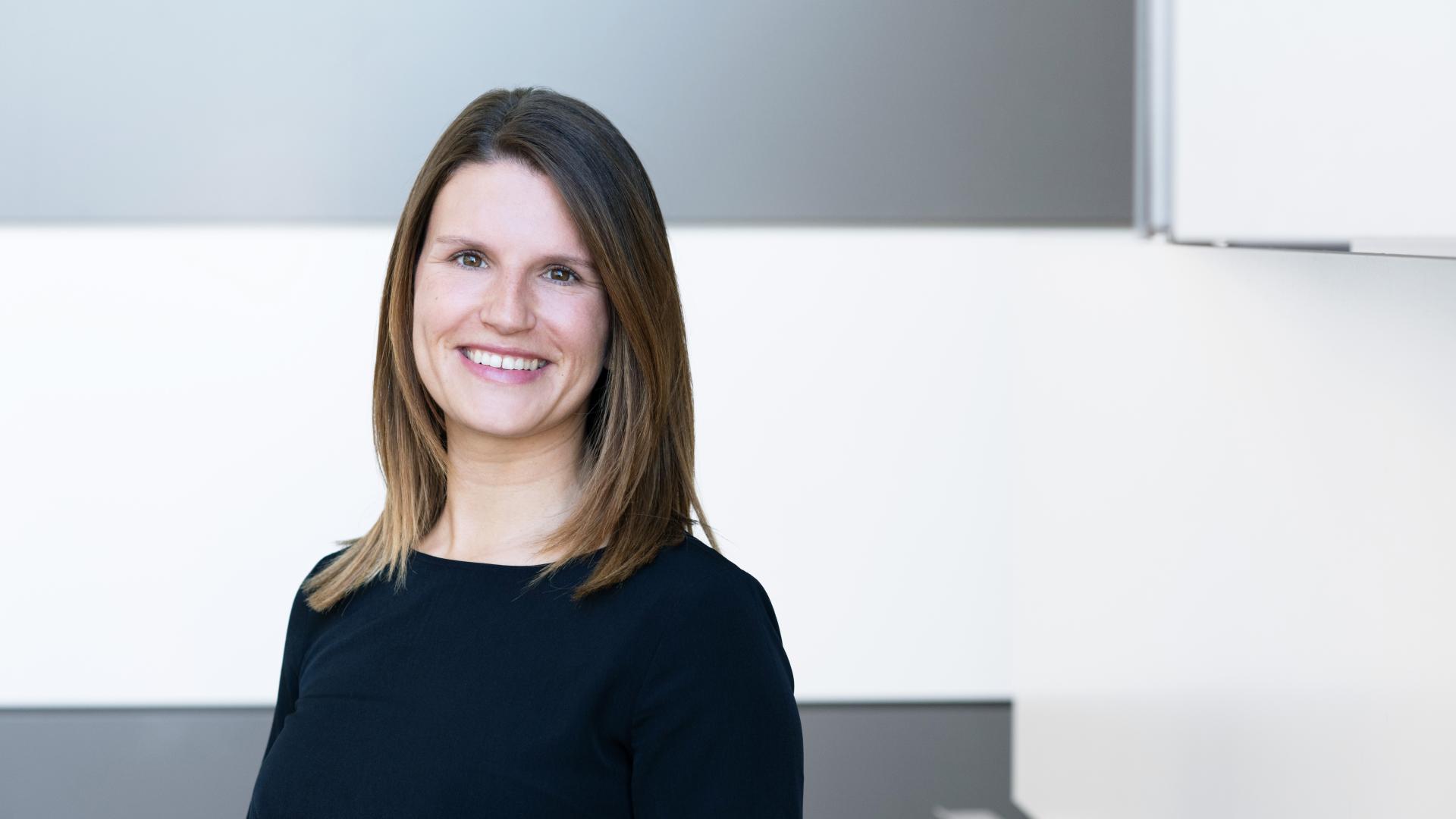 Porträt von Stéphanie Goerens, Mitglied des Verwaltungsrats der Œuvre Nationale