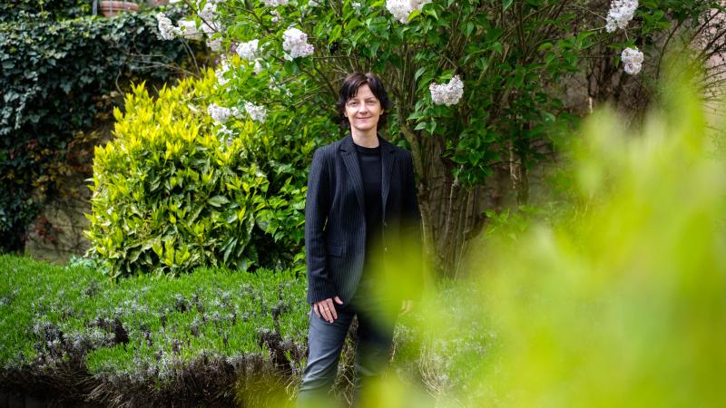 portrait de Martine Hoffmann de GERO Kompetenzzenter fir den Alter