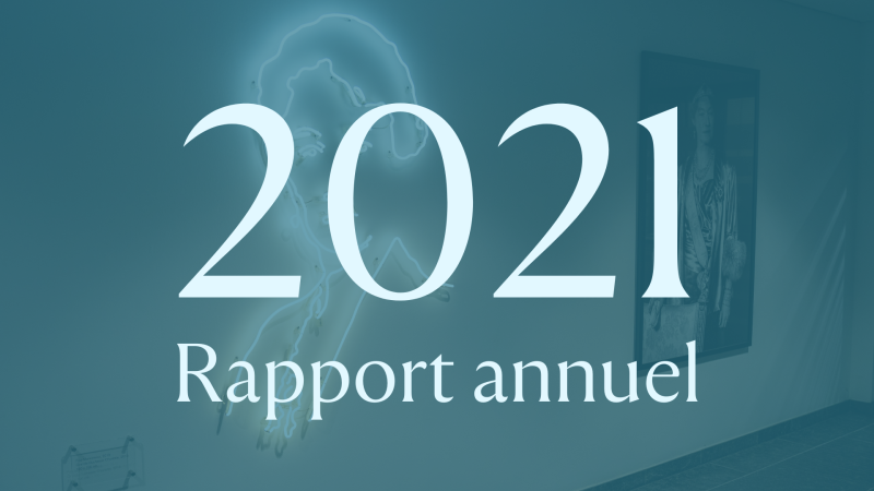 Une image avec le titre «Rapport Annuel»