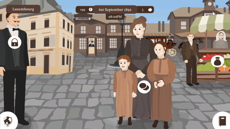 screenshot of Migrants' Chronicles game